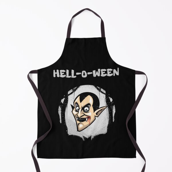 Item preview, Hell-o-Ween Vampire Design designed and sold by TeeZoneZtore.