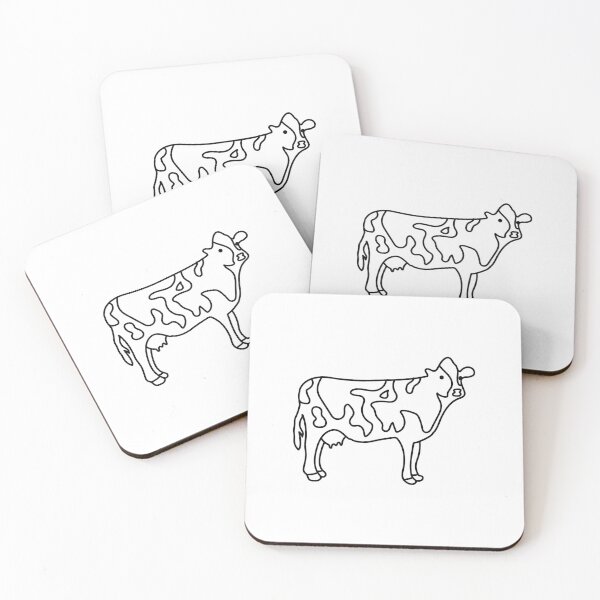 Item preview, Simple Cow Outline designed and sold by Line Design.