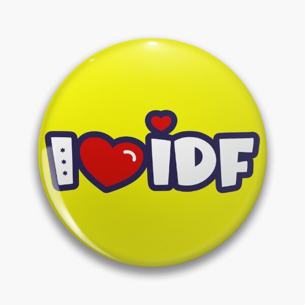 Item preview, I Heart IDF designed and sold by MeLoveIsrael.