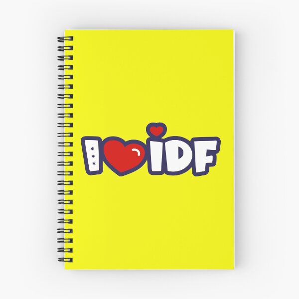 Item preview, I Heart IDF designed and sold by MeLoveIsrael.
