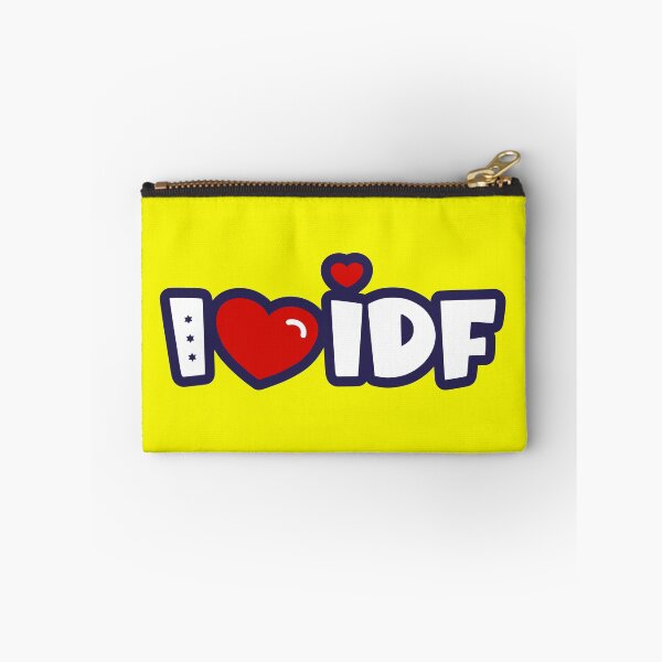 Item preview, I Heart IDF designed and sold by MeLoveIsrael.