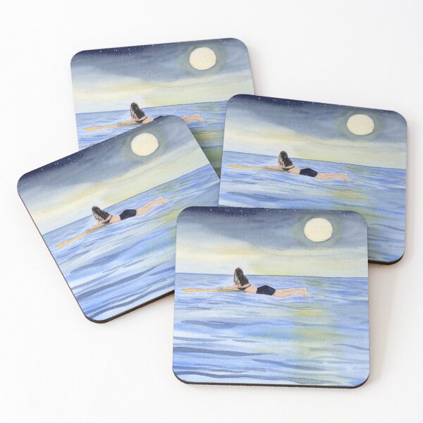 Item preview, Moonlight Surfing designed and sold by Sandra Connelly.