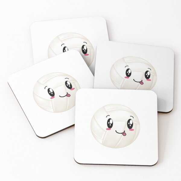 Item preview, kawaii volleyball ball designed and sold by Catcrea.