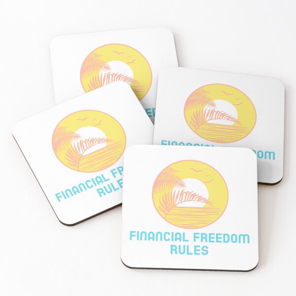 Item preview, Financial Freedom Rules designed and sold by HappyFunnyTees.