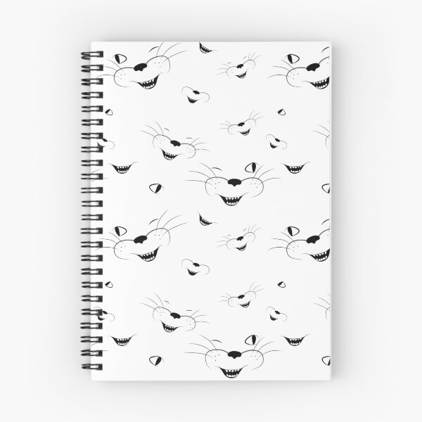 Item preview,  Black-and-white cat's grin pattern designed and sold by inga-ra.