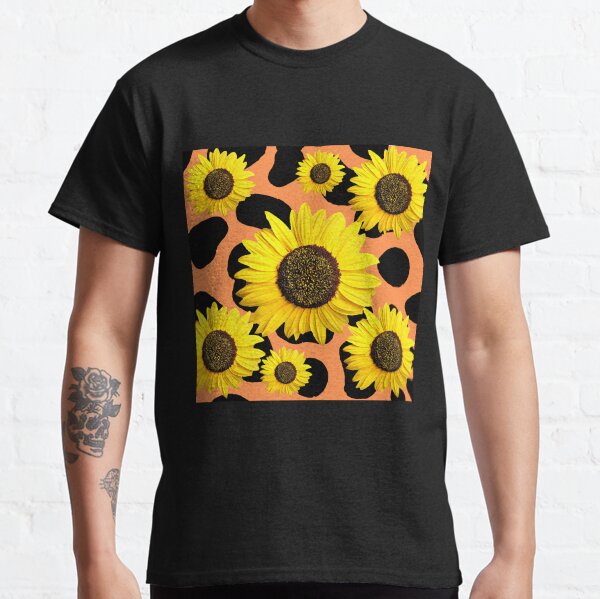 sunflower print tshirt