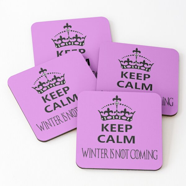 Item preview, keep calm - winter is not coming designed and sold by JohnSit.