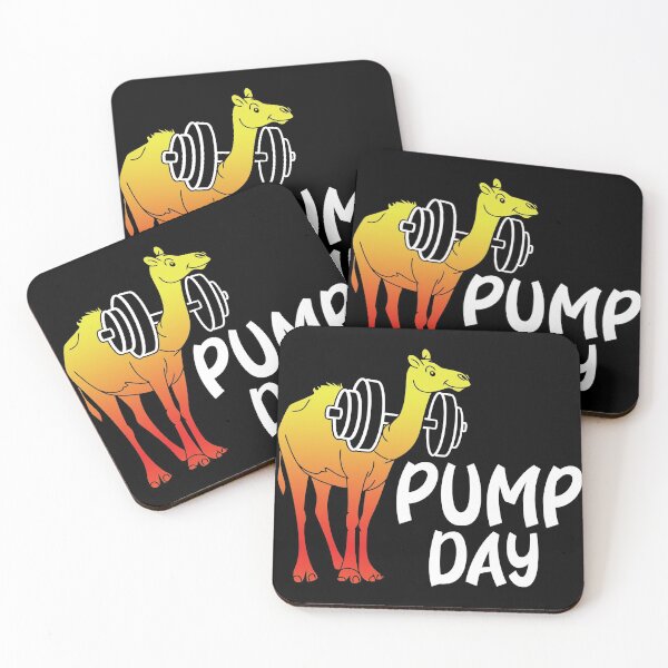 Item preview, Workout Pump Day Camel Gift design For Weight Lifters print designed and sold by Lisbob.
