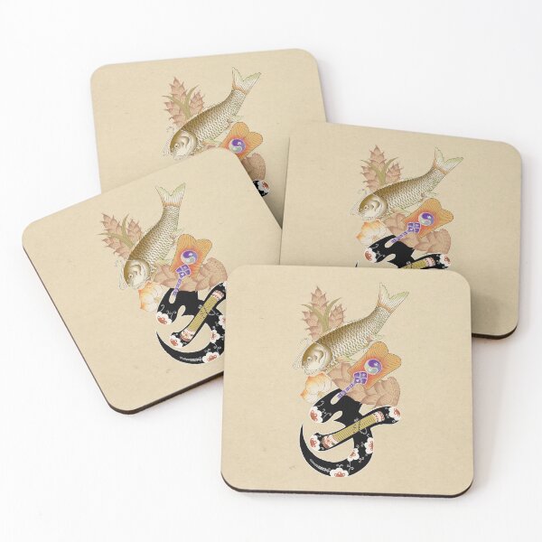 Item preview, Minhwa: Filial Duty Type B (Korean traditional/folk art) designed and sold by minsillust.