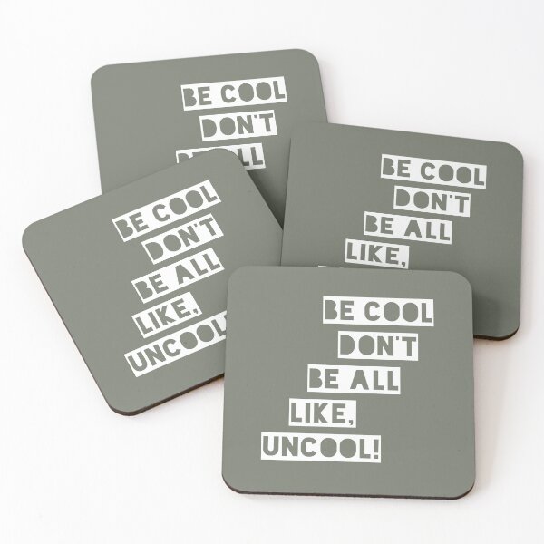 Item preview, Be Cool don't be all like uncool Real Housewives of New York Luann de Lesseps quote designed and sold by CRTV-byalenetoo.