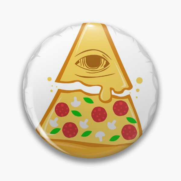 Item preview, In Pizza We Crust gift Trust Illuminati Eye gift design designed and sold by Lisbob.