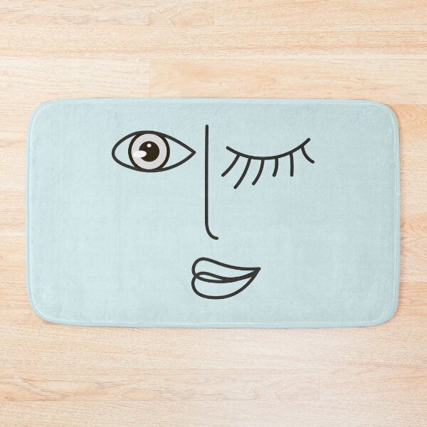 Item preview, Eyes, lips, mouth and nose on a white background. designed and sold by TanaLuna.