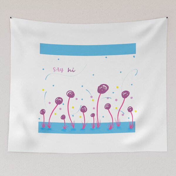 Item preview, say hi  designed and sold by ratoos.