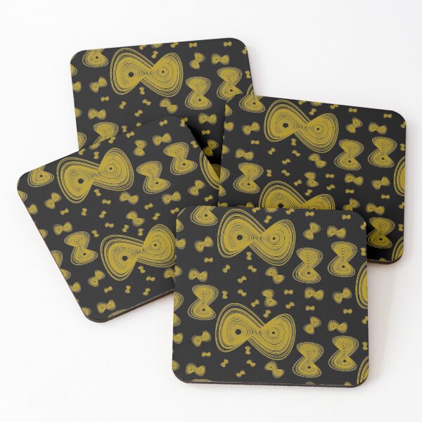 Item preview, Chaotic strange attractor design random - gold designed and sold by rahilvalani.