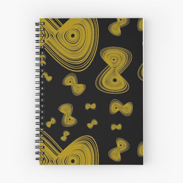Item preview, Chaotic strange attractor design random - gold designed and sold by rahilvalani.