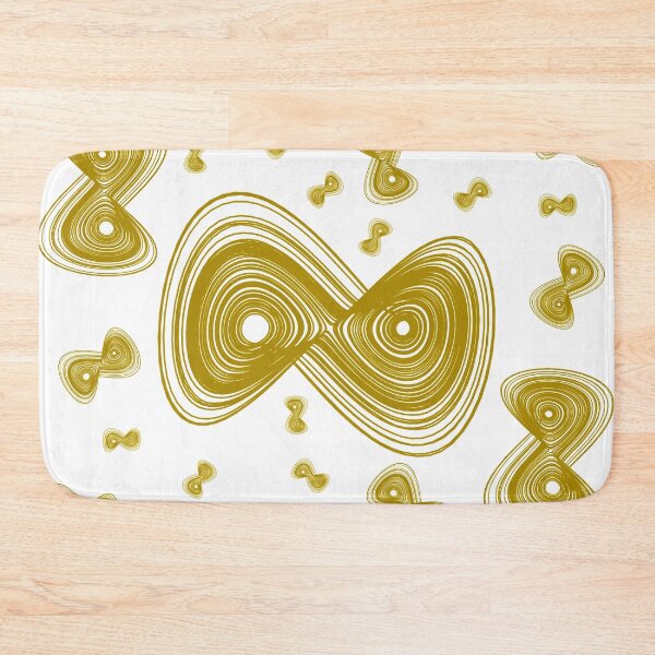 Item preview, Chaotic strange attractor design random - gold designed and sold by rahilvalani.