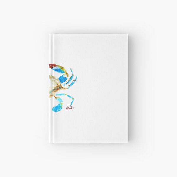 Blue Crab without splats by Jan Marvin Hardcover Journal