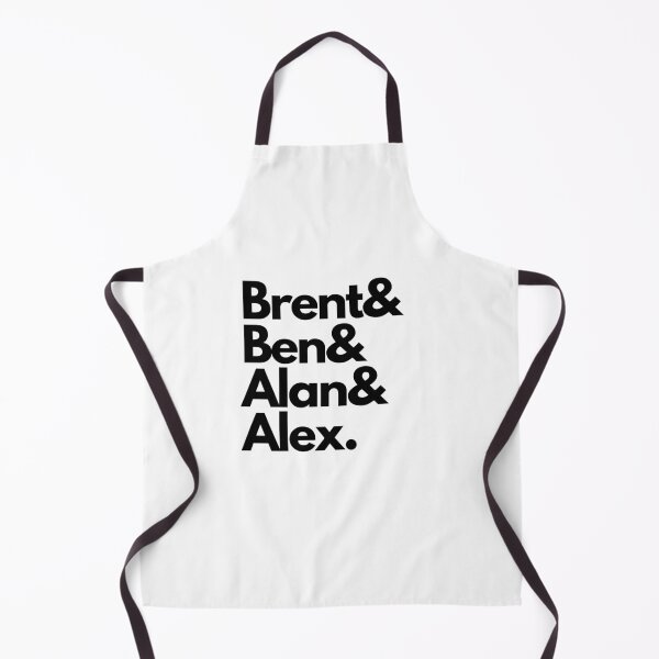 Item preview, Brent& Ben& Alan& Alex- Black Font designed and sold by Vaishnavi Deo.