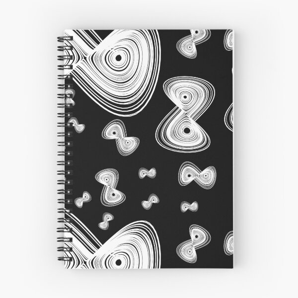 Item preview, Chaotic strange attractor design random - white designed and sold by rahilvalani.