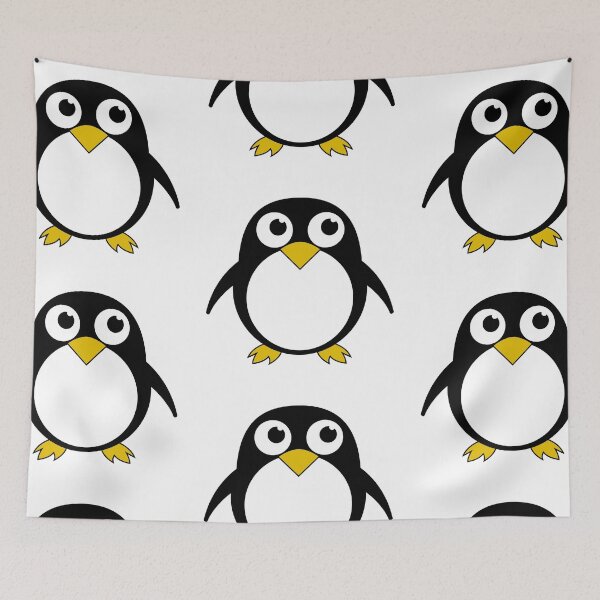 Item preview, cute penguin penguins penguin chicks bird day care school enrollment school child designed and sold by Mark Sukra.
