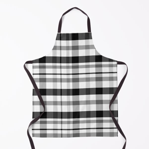Item preview, Buffalo Twill Plaid Black Grey White Stripe Pattern designed and sold by Hanlar.