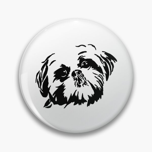Artikelvorschau, Minimalistischer Shih Tzu entworfen und verkauft von Whoofster.