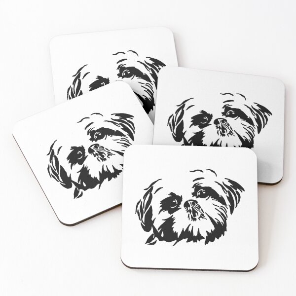 Item preview, Minimalist Shih Tzu designed and sold by Whoofster.
