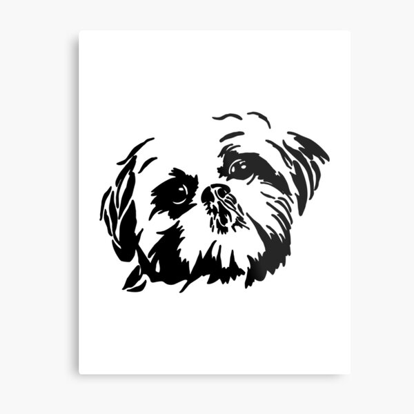 Amazon.com : Shih Tzu Temporary Tattoo Sticker (Set of 4) - OhMyTat :  Beauty & Personal Care