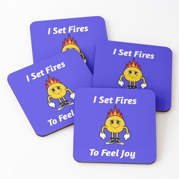 Item preview, I Set Fires To Feel Joy designed and sold by Hugs On Drugs.