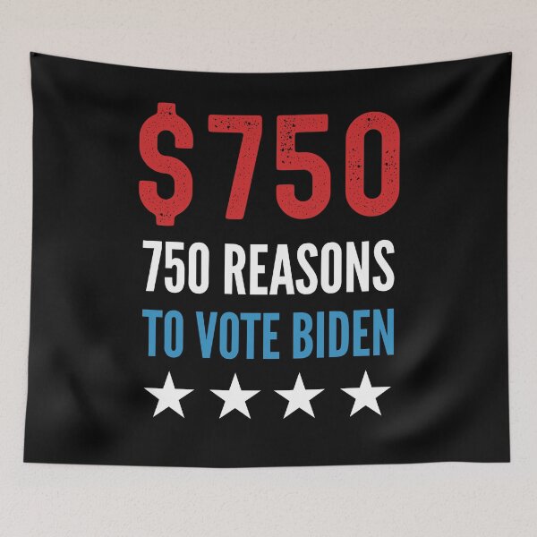 Item preview, 750 Reasons to Vote Biden Anti-Trump designed and sold by azmndesigns.