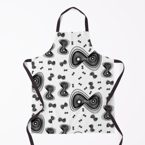 Item preview, Chaotic strange attractor design random - black designed and sold by rahilvalani.