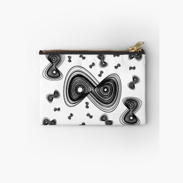 Item preview, Chaotic strange attractor design random - black designed and sold by rahilvalani.