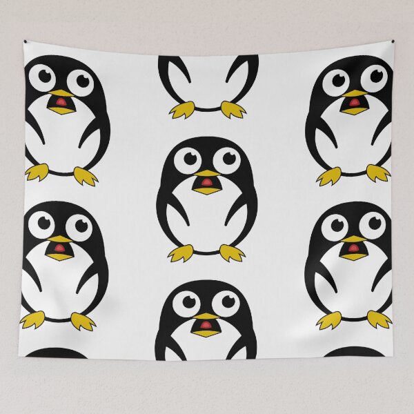 Item preview, cute penguin penguins penguin chicks bird day care school enrollment school child designed and sold by Mark Sukra.