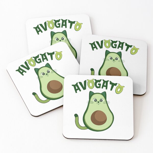 Item preview, Avogato Cat | Cute and Funny Avocado Cat | Aguacate Gato designed and sold by crouchingpixel.