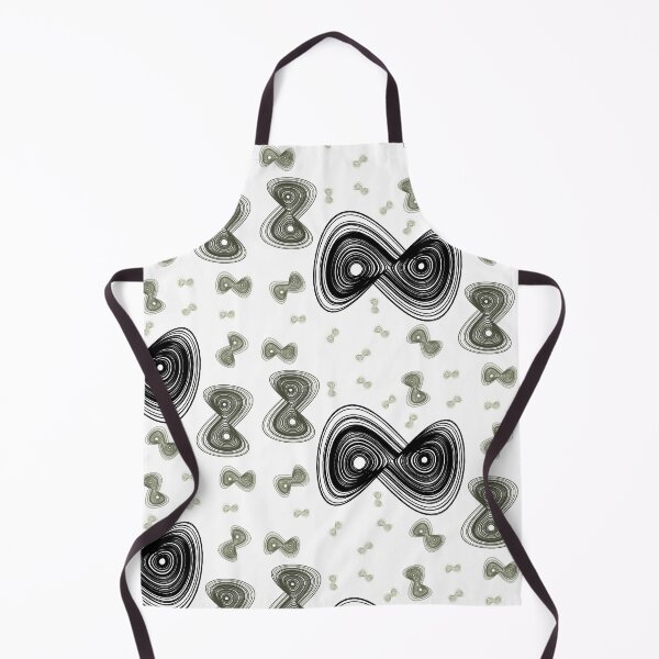 Item preview, Chaotic strange attractor design random - grey designed and sold by rahilvalani.