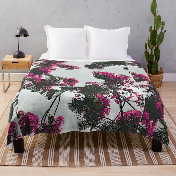 Item preview, Flores rosadas artísticas vistas desde abajo designed and sold by Nxt-Lvl-Awesome.