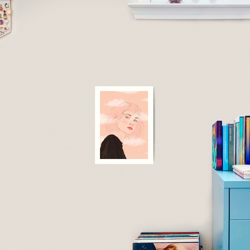 Head in the clouds Art Print
