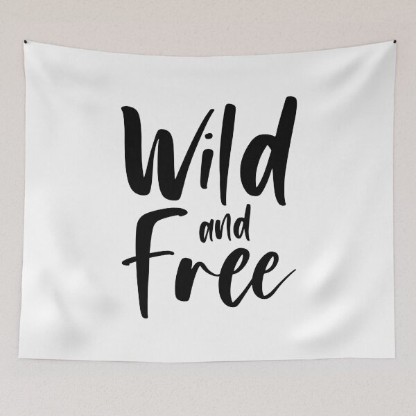 Item preview, Wild and Free designed and sold by maniacfitness.