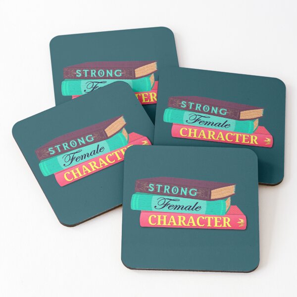 Item preview, Strong Female Character Book Stack designed and sold by StepherNicole.