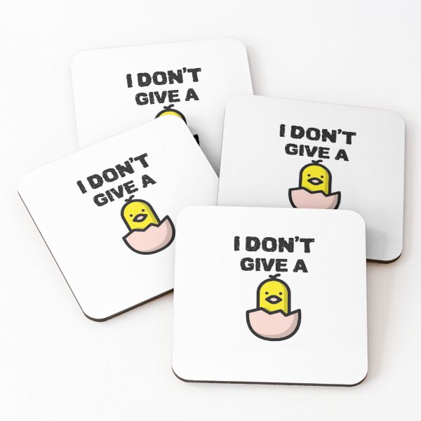 Item preview, ADORABLE I DON'T GIVE A DUCK designed and sold by YourEssentials.
