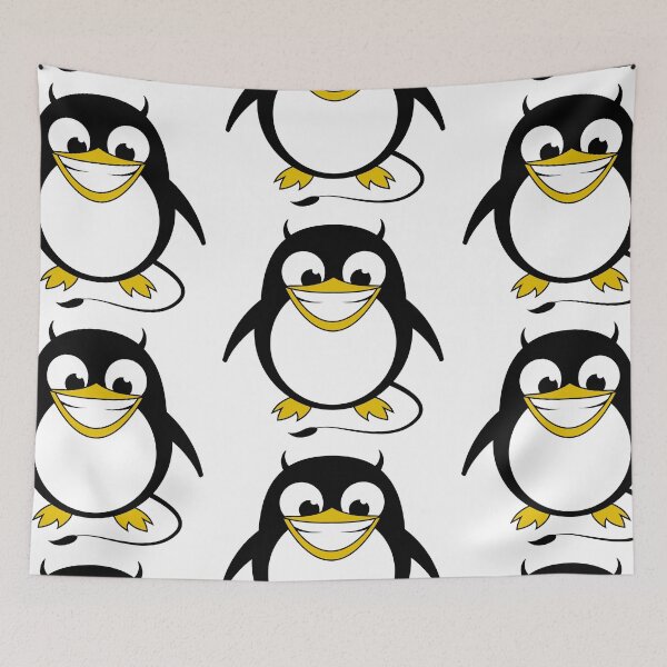 Item preview, cute penguin penguins penguin chicks bird day care school enrollment school child designed and sold by Mark Sukra.