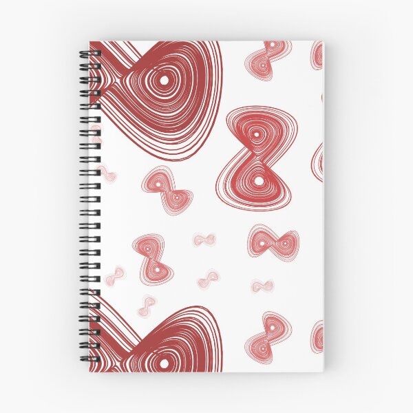 Item preview, Chaotic strange attractor design random - red to pink designed and sold by rahilvalani.