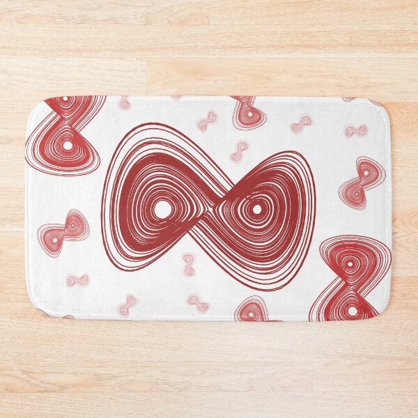 Item preview, Chaotic strange attractor design random - red to pink designed and sold by rahilvalani.