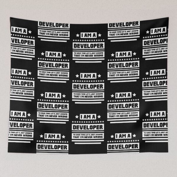 Item preview, I Am A Developer - Developer Job Gift Funny designed and sold by DiogoCalheiros.