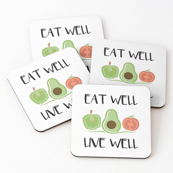 Item preview, EAT WELL | LIVE WELL designed and sold by Ashalcheema.