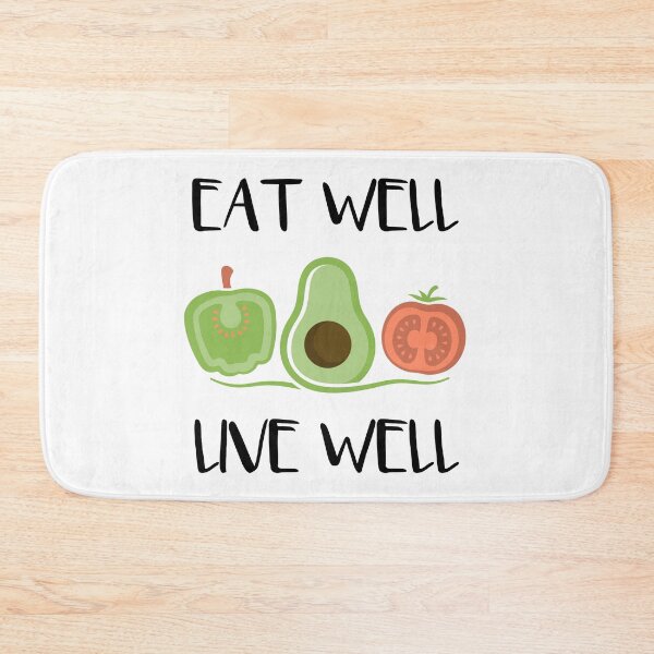 Item preview, EAT WELL | LIVE WELL designed and sold by Ashalcheema.