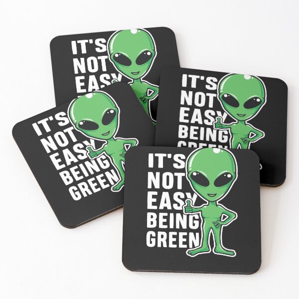 Item preview, Its not easy being green funny alien science designed and sold by Grinover.