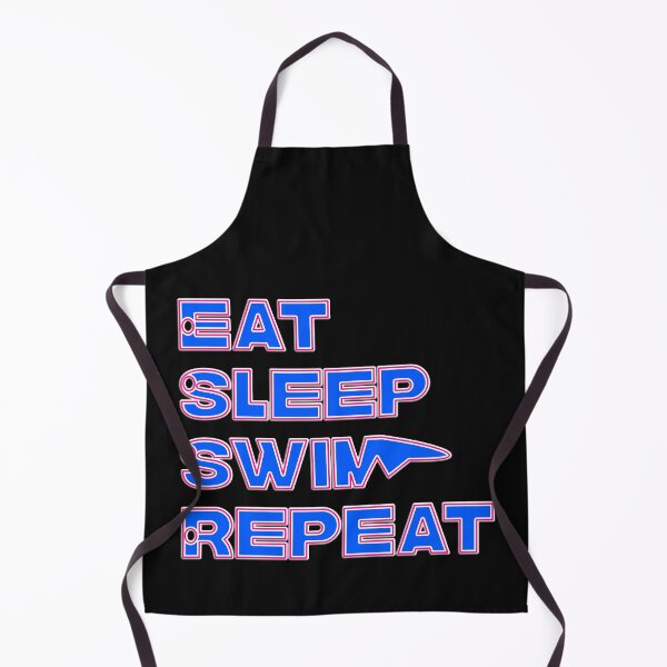 Item preview, EAT EAT SLEEP SWIM REPEAT designed and sold by Ralek.
