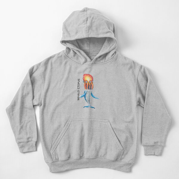 WHALO CTOPUS by FrankenDuo Kids Pullover Hoodie