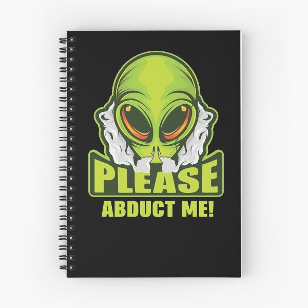 Item preview, Please Abduct me funny alien shirt design designed and sold by Grinover.